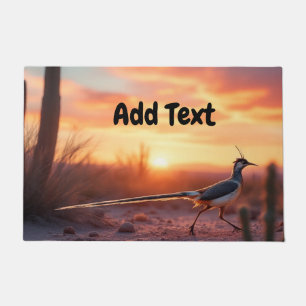 Arizona Südwest Wüste Roadrunner Doormat Fußmatte