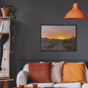 Arizona Südwestwüste Sunset Poster