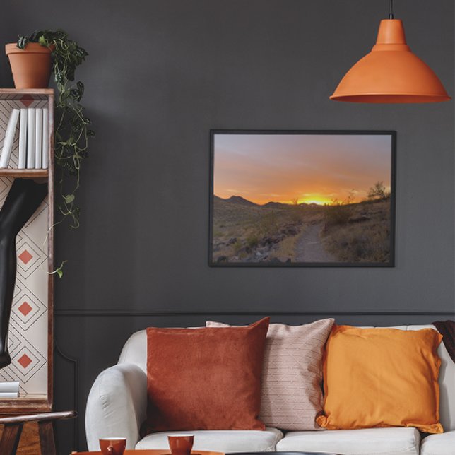 Arizona Südwestwüste Sunset Poster (Von Creator hochgeladen)