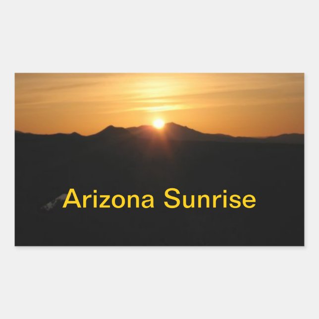 Arizona Sunrrise Aufkleber (Vorderseite)