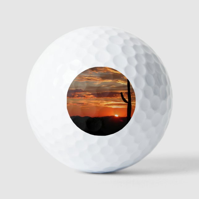 Arizona Sunset Golfball (Vorderseite)
