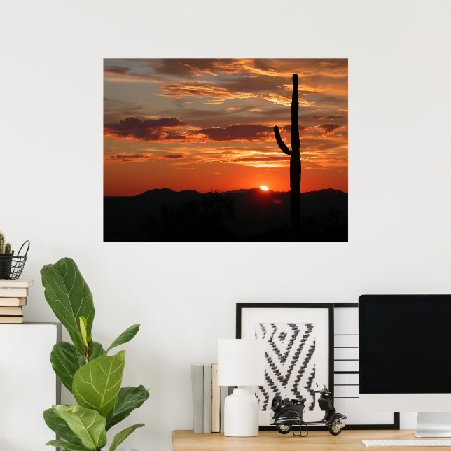 Arizona Sunset Poster (Heimbüro)