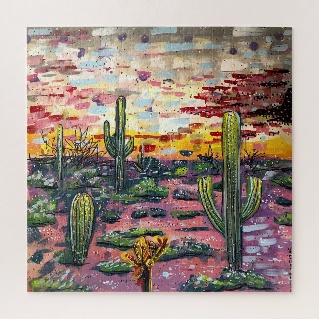 Arizona Sunset Puzzle (Vertikal)