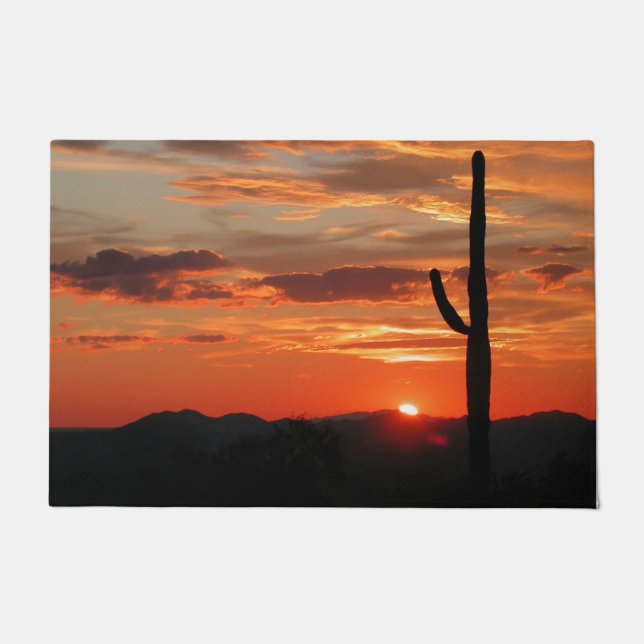 Arizona Sunset, schöne Farben, Fußmatte (Vorderseite)