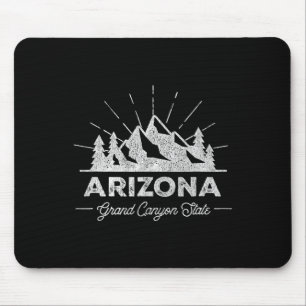 Arizona T-Shirt Vintage Wandern Retro-T-Shirt-Desi Mousepad