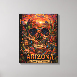 Arizona-Täuschung Astigmatismus STATE of Mind Leinwanddruck