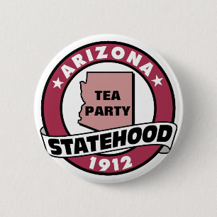 ARIZONA-TEE-PARTY-STAAT BUTTON