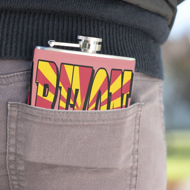 Arizona the Grand Canyon State Flachmann (Beispiel)