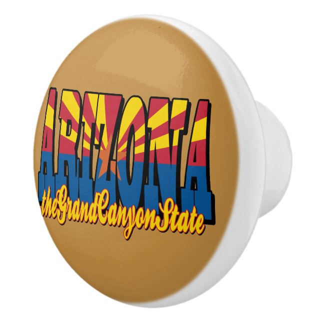 Arizona the Grand Canyon State Keramikknauf (Rechts)