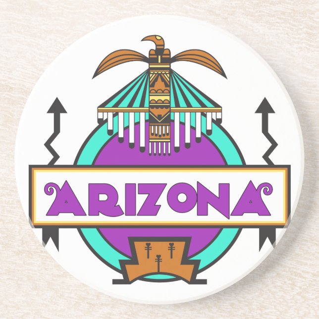 Arizona Thunderbird Getränkeuntersetzer (Vorne)