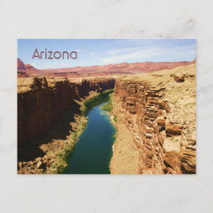 Arizona Travel Poster Style Landschaftsfotos Postkarte