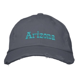 Arizona Turquoise Hat Bestickte Kappe
