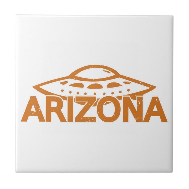 Arizona UFO Fliese (Vorderseite)