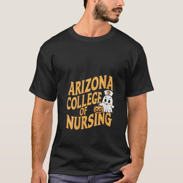 Arizona-Uni der Krankenpflege Halloween-Krankensch T-Shirt (Vorderseite)