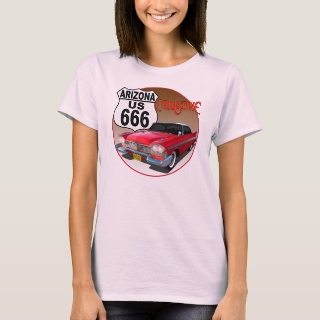Arizona US Route 666 - Christine T-Shirt (Vorderseite)