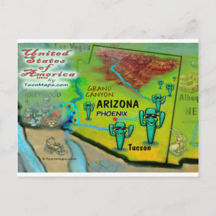Arizona USA Card Postkarte