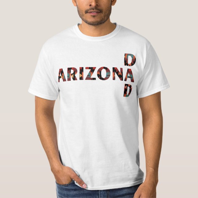 Arizona Vater Vatertag Geschenk für Männer T-Shirt (Vorderseite)