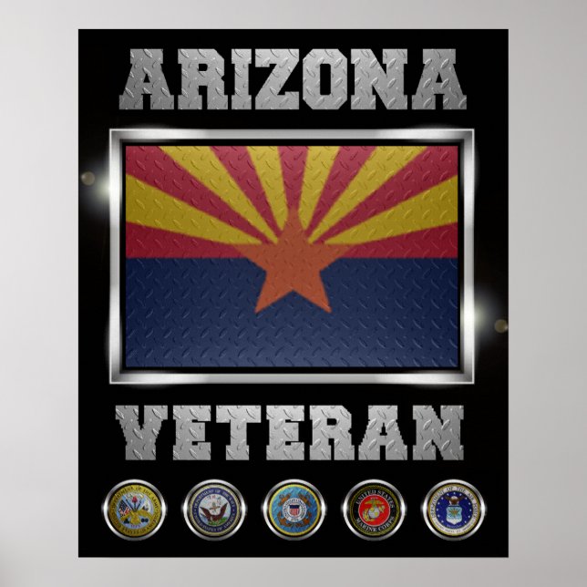 Arizona Veteran Poster (Vorne)