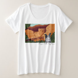 Arizona-Vieh-Hunderettung - Montezuma Schloss Große Größe T-Shirt