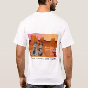 Arizona-Vieh-Hunderettung - Monument-Tal T-Shirt