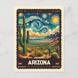 Arizona | Vincent Van Gogh Inspiriert Postkarte
