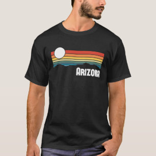 Arizona Vintag Sunset 80er Retro Summer Staat USA T-Shirt