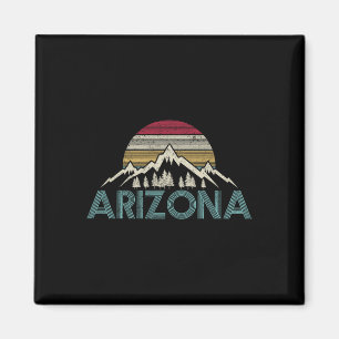 Arizona Vintage Retro Berge Natur Wandern Souvenir Magnet