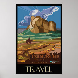 Arizona Vintages Retro-Reisen Poster
