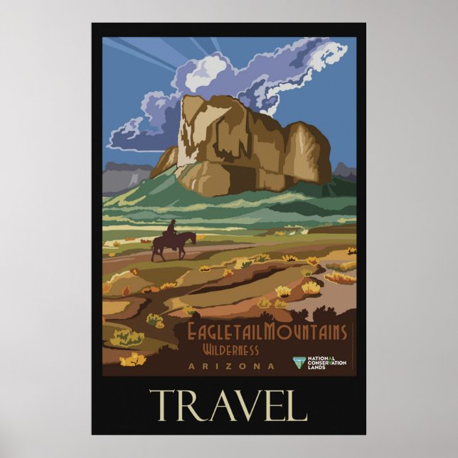 Arizona Vintages Retro-Reisen Poster (Vorne)