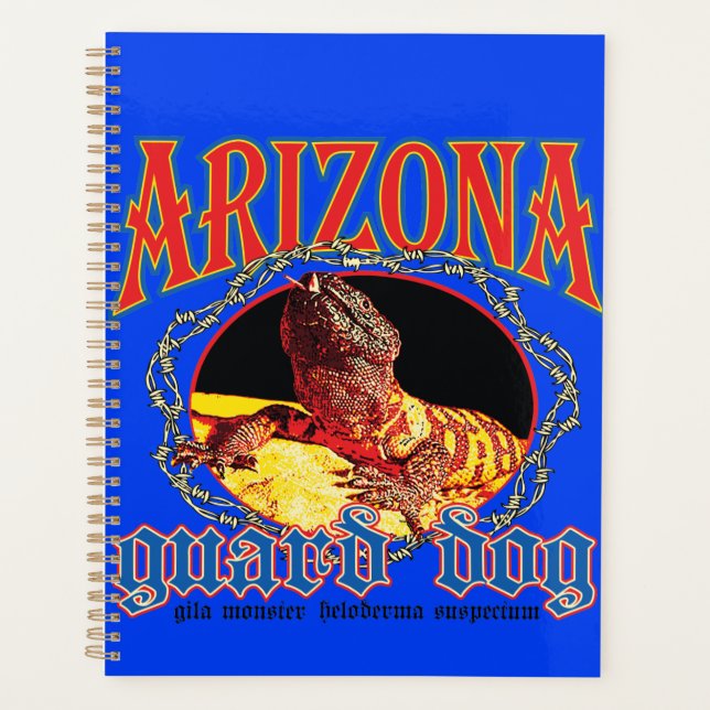 Arizona Wachhund Eidechse Planer (Vorderseite)