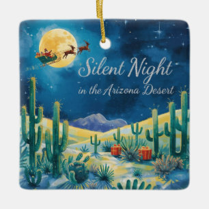 Arizona-Weihnachtsthema Keramikornament