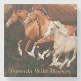 Arizona Wild Pferde Steinuntersetzer