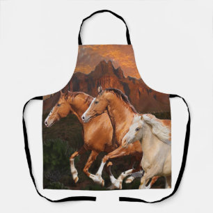 Arizona Wildpferde Schürze