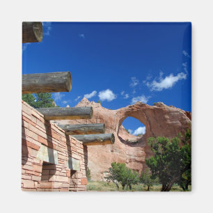 Arizona, Window Rock. Hauptstadt des Navajo Magnet