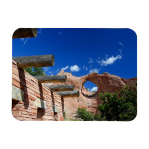 Arizona, Window Rock. Hauptstadt des Navajo Magnet