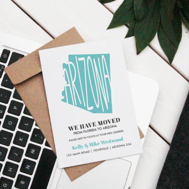 ARIZONA Wir haben neue Adresse Neue Zuhause versch Postkarte (Von Creator hochgeladen)