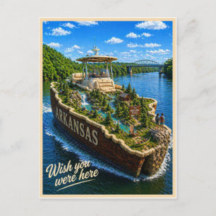 Arizona Wish You Were Here State Serie Postkarte