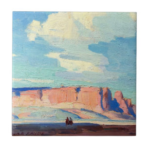 Arizona Wolken von Edgar Payne Fliese