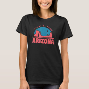 Arizona Wüste Nationalpark Retro Vintag T-Shirt