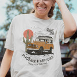 Arizona Wüste Sunset Road Trip Cactus Phoenix T-Shirt<br><div class="desc">Arizona Wüste Sunset Road Trip Cactus Phoenix - Müde des Stadtlebens? Karo in die Natur von Arizona und geniessen Sie eine epische Straßentour. Sie können auch eine Wanderung unternehmen,  atemberaubende Ausblicke auf die Phoenix AZ genießen oder sich auf einem landschaftlichen Wüstenausflug amüsieren.</div>