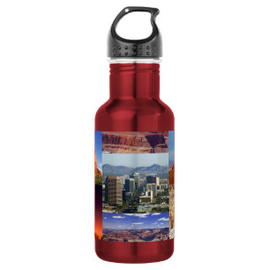 Arizona-Wüsten-Collage Trinkflasche