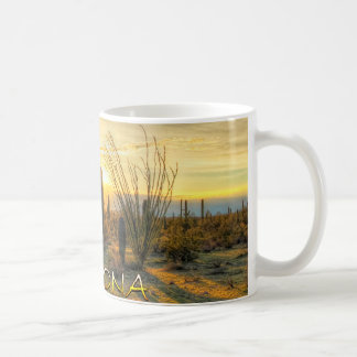 Arizona-Wüsten-Sonnenaufgang-Kaffee-Tasse Tasse