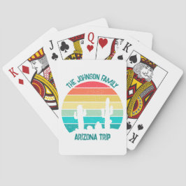 Arizona Wüstenkaktus Personalisiert Spielkarten