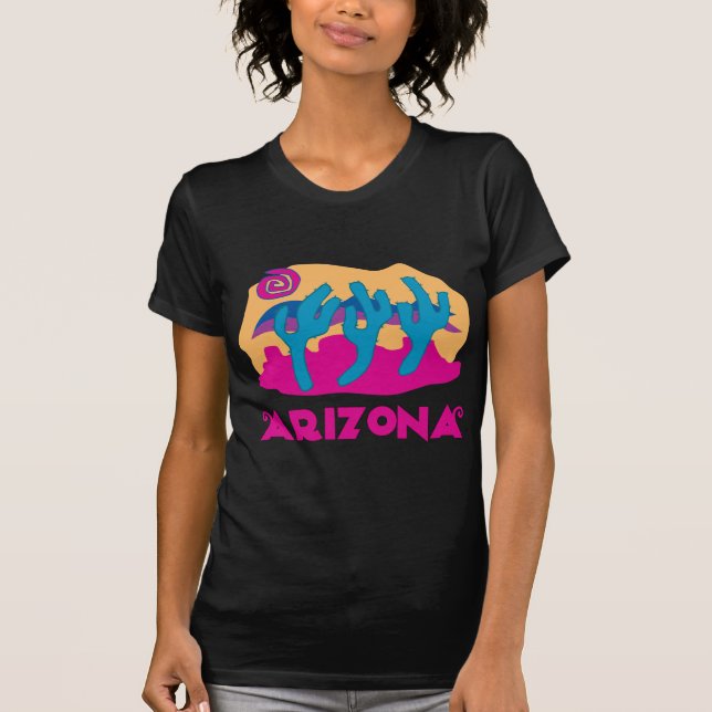 Arizona Wüstenrosa T-Shirt (Vorderseite)