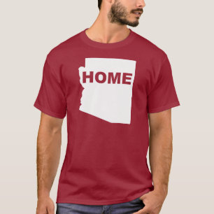 Arizona Zuhause weg Staat T - Shirt T-Shirts