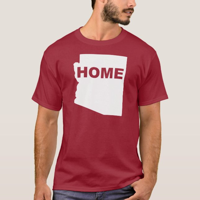 Arizona Zuhause weg Staat T - Shirt T-Shirts (Vorderseite)
