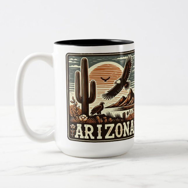 Arizona Zweifarbige Tasse (Links)