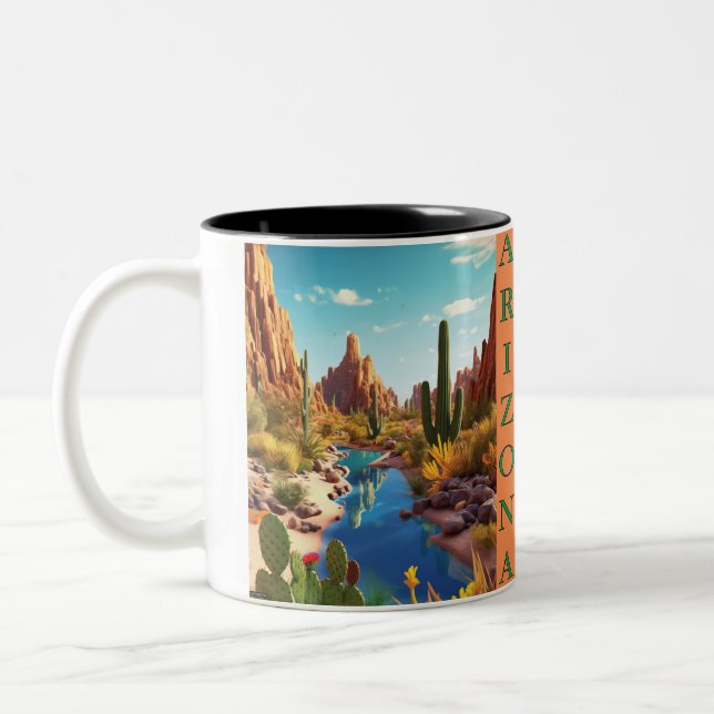 Arizona Zweifarbige Tasse (Links)