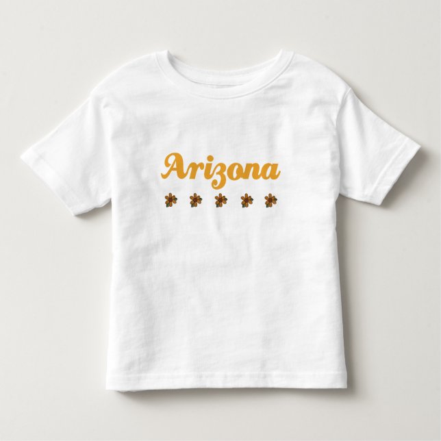 Arizonablumengeschenk Kleinkind T-shirt (Vorderseite)