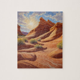 Arizonas Welle in Coyote Buttes Puzzle